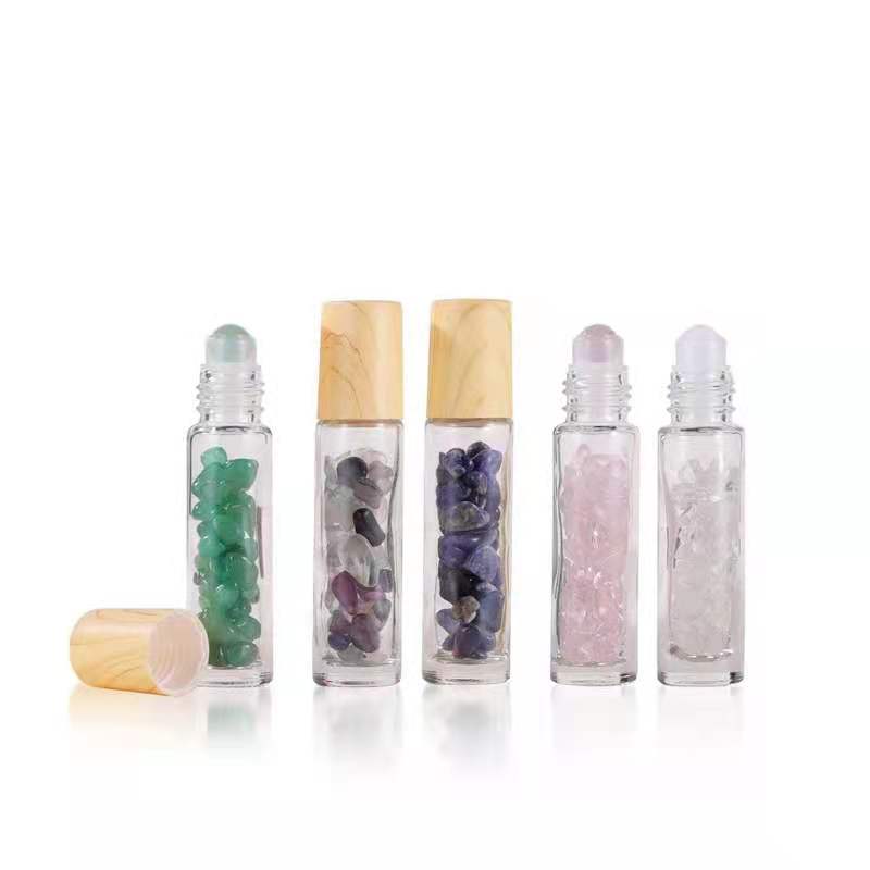 10ml 15ml jewel roll ball perfume glass bottle