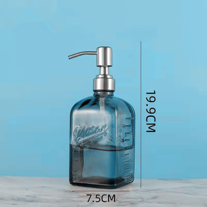 400ml glass lotion bottle