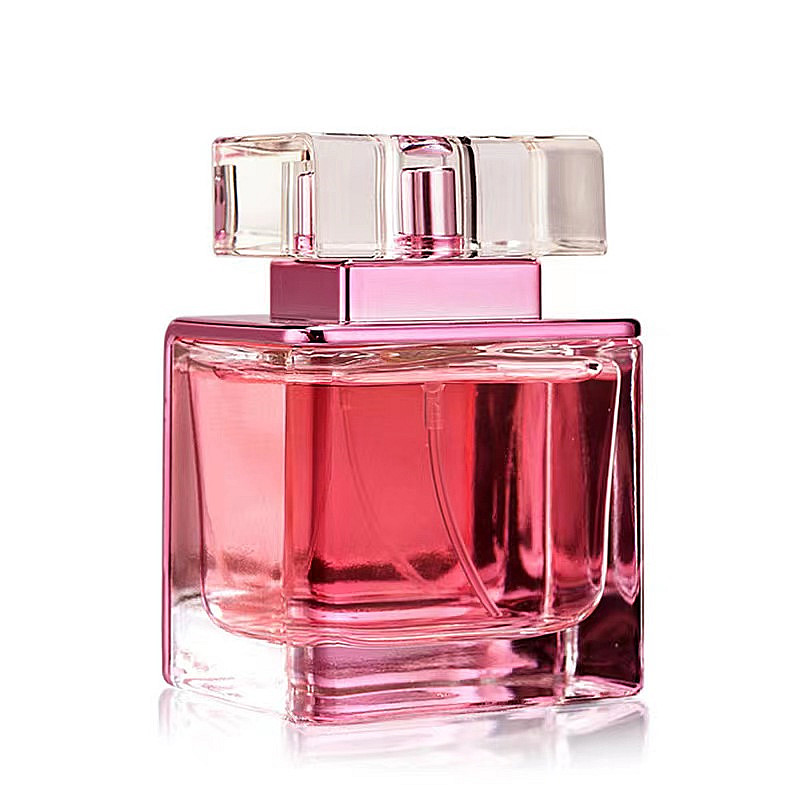 30ml 50ml 100ml squared shaped perfume glass bottle