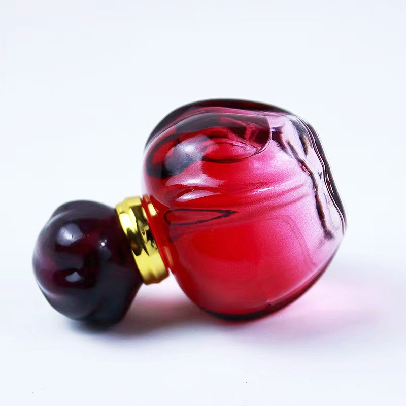 30ml 50ml 100ml red glass perfume bottle