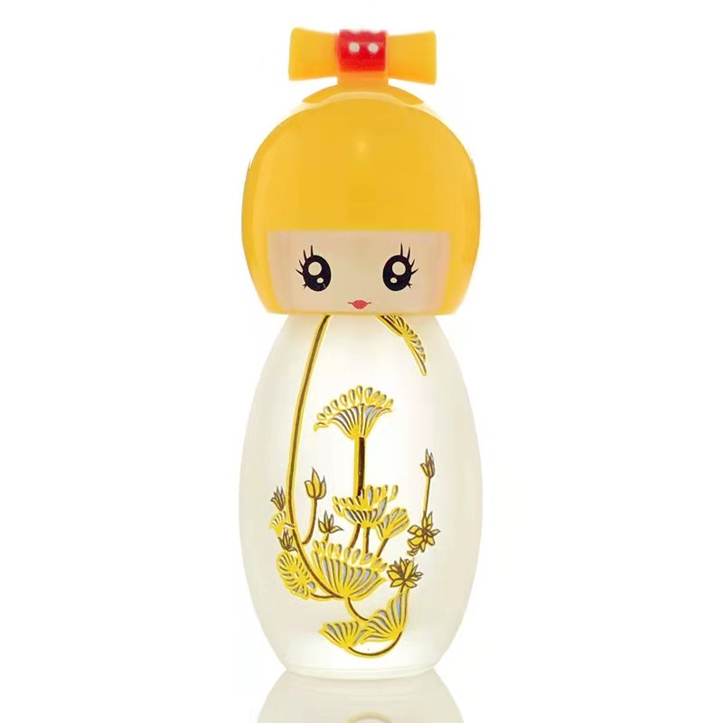 20ml doll shaped scent glass bottle