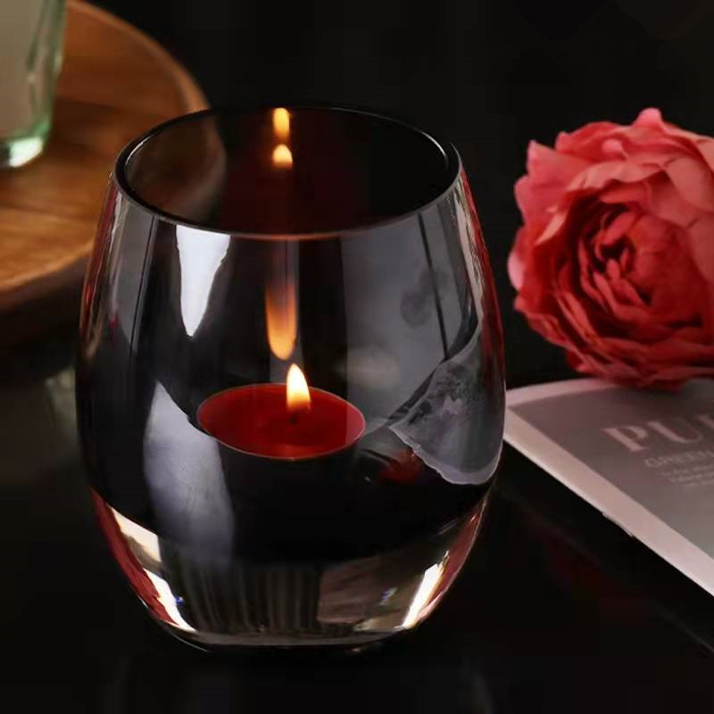 customized 100ml candle glass cup