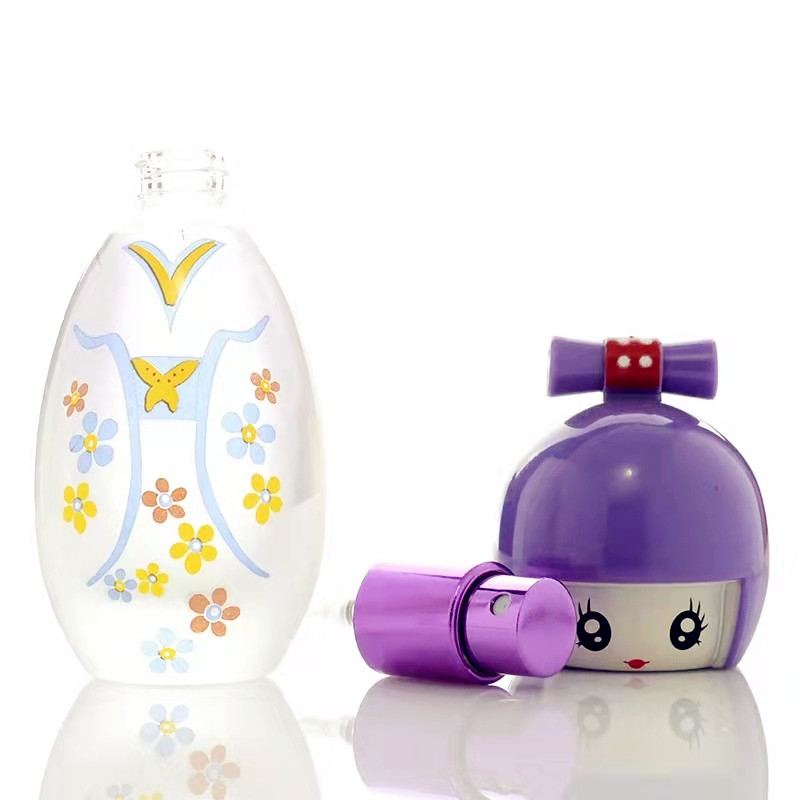 20ml doll shaped scent glass bottle