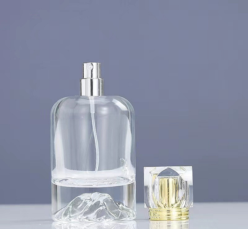 30ml 50ml 100ml round shaped perfume glass bottle