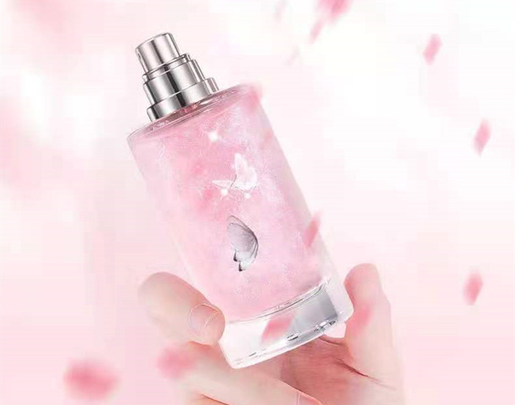 30ml 60ml 100ml round shaped perfume glass bottle with magnetic cap