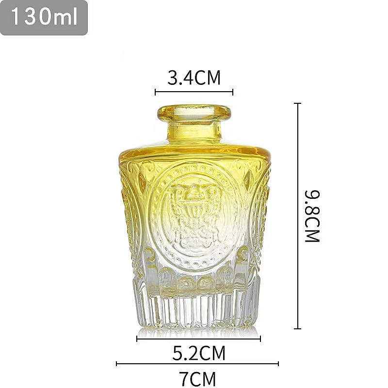 130ml fragrance reed diffuser glass bottles