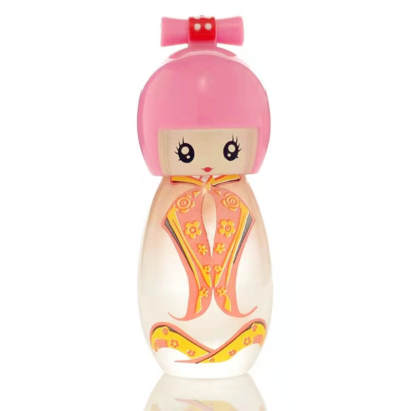 20ml doll shaped scent glass bottle