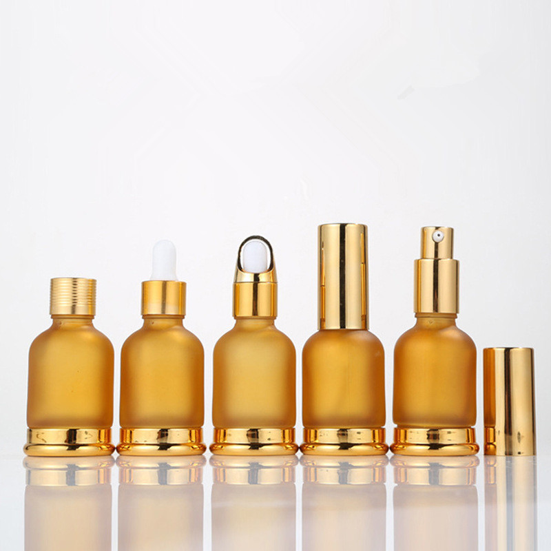 20ml gold essential oil glass bottle