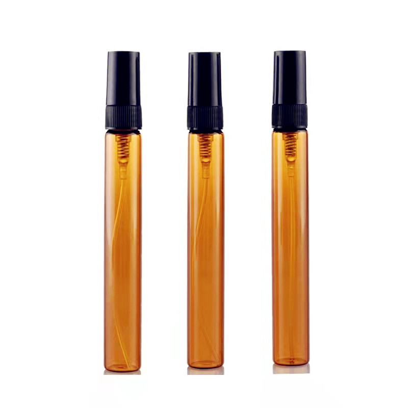 5ml 10ml 15ml amber perfume glass bottle