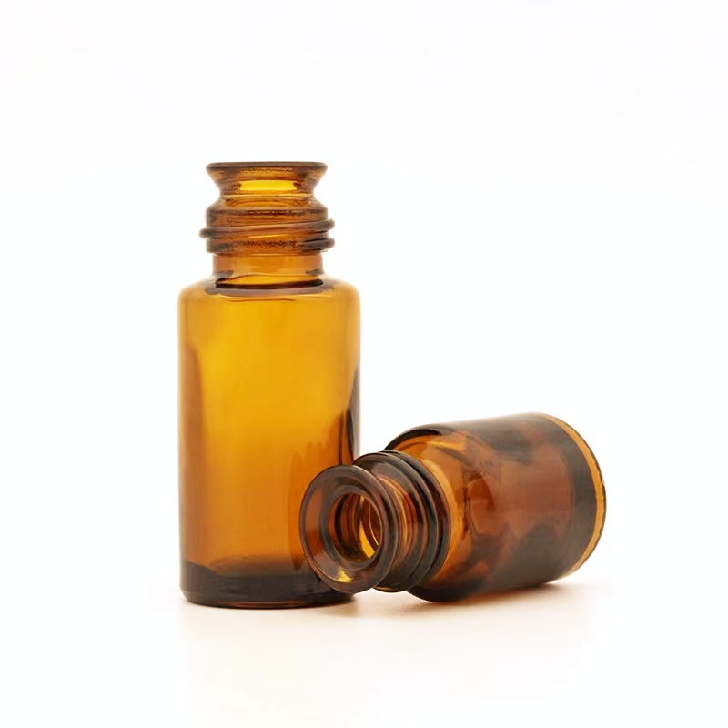 5ml 100ml essential oil amber glass bottle