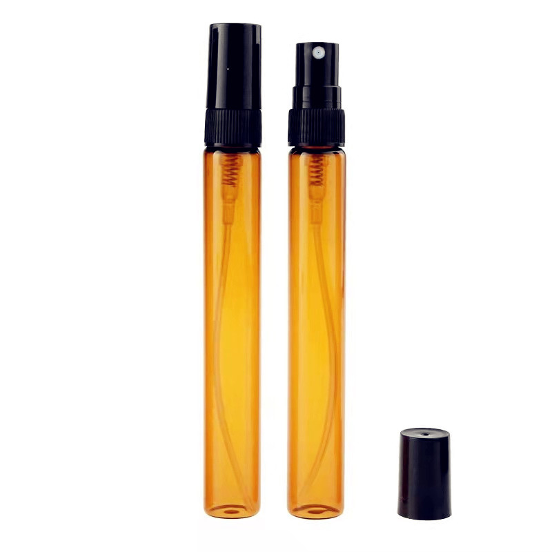 5ml 10ml 15ml amber perfume glass bottle