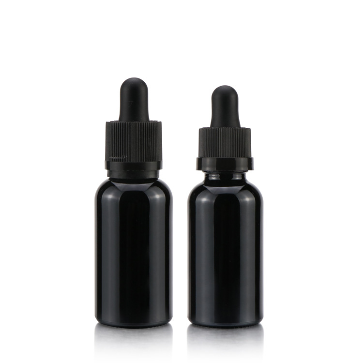 10ml 30ml black glass porcelain essential oil bottle