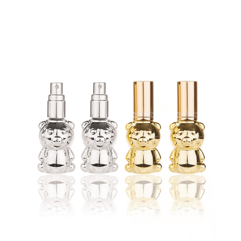 10ml bear shaped glass perfume bottle