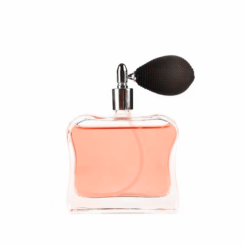 100ml glass perfume bottle with airbag sprayer