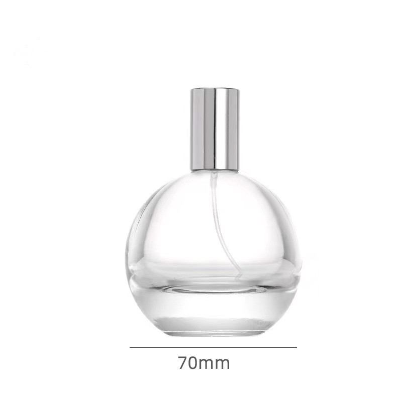 70ml  ball shaped perfume glass bottle