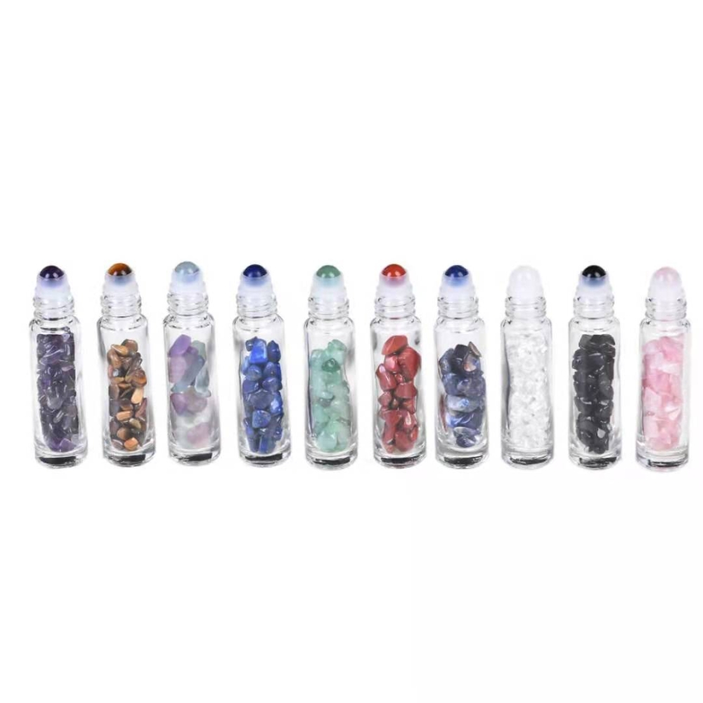 10ml 15ml jewel roll ball perfume glass bottle