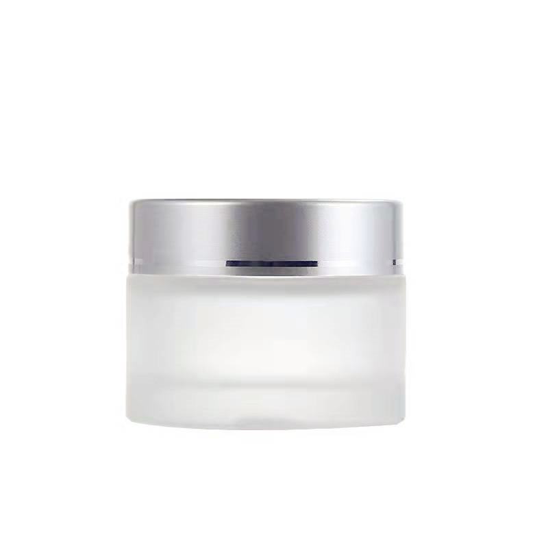 5g 15g 20g 30g 50g frosted glass cream jar