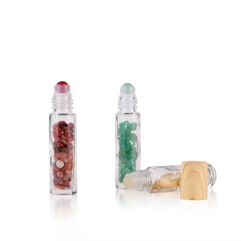 10ml 15ml jewel roll ball perfume glass bottle