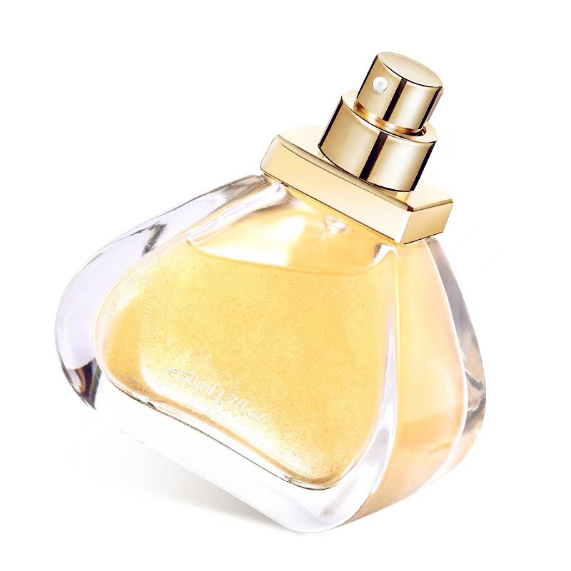 50ml ladder type shaped perfume glass bottle 