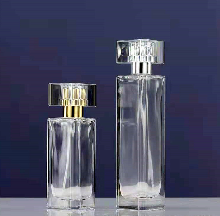 40ml triangle perfume sprayer glass bottle