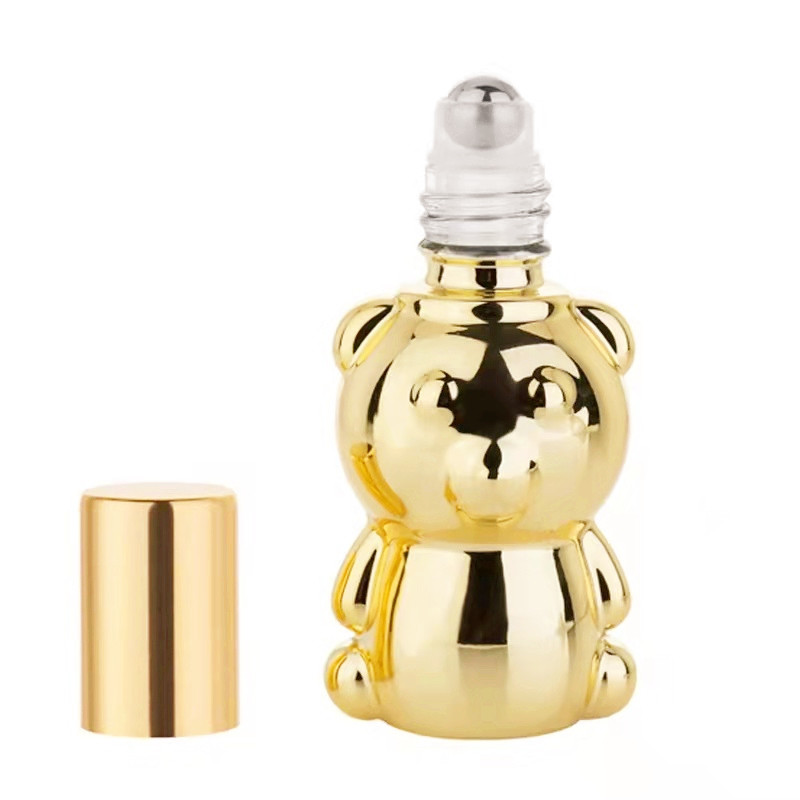 10ml bear shaped glass perfume bottle