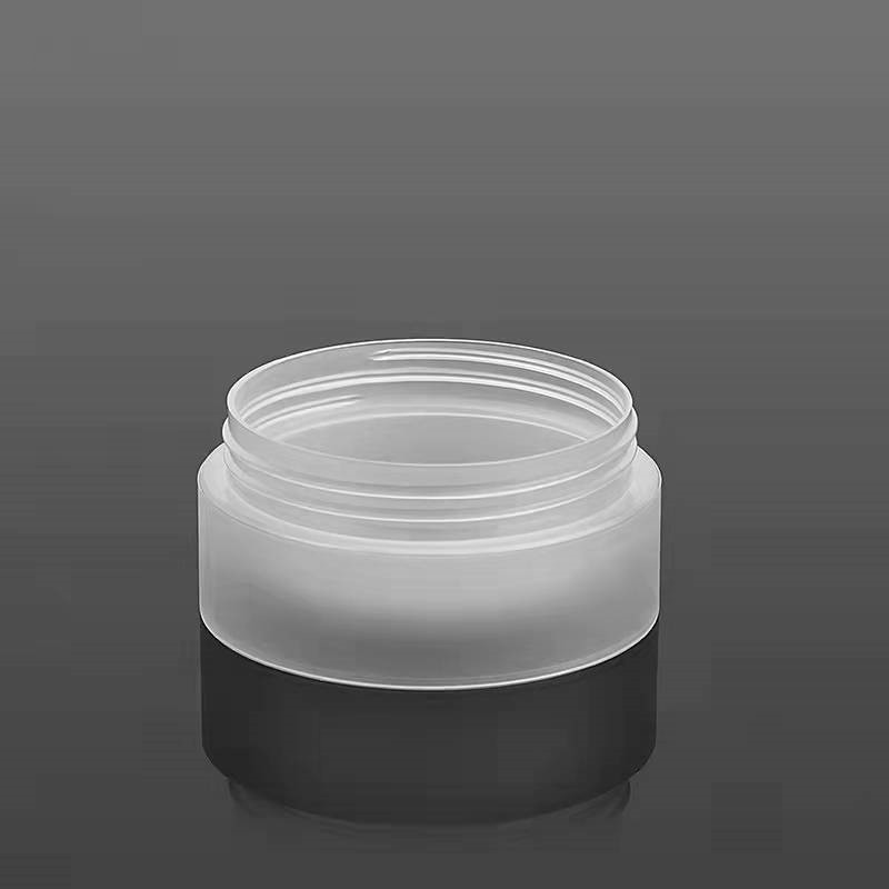 100g 50ml frosted cream PET jar