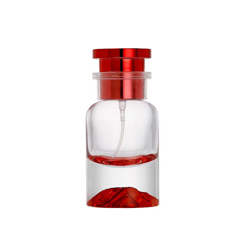 30ml 50ml 100ml round shaped perfume glass bottle