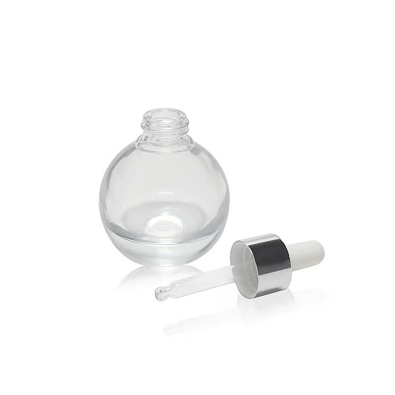 30ml ball shaped serum glass bottle