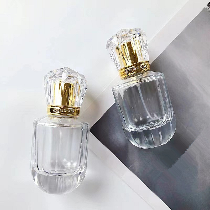 50ml fancy glass perfume bottle