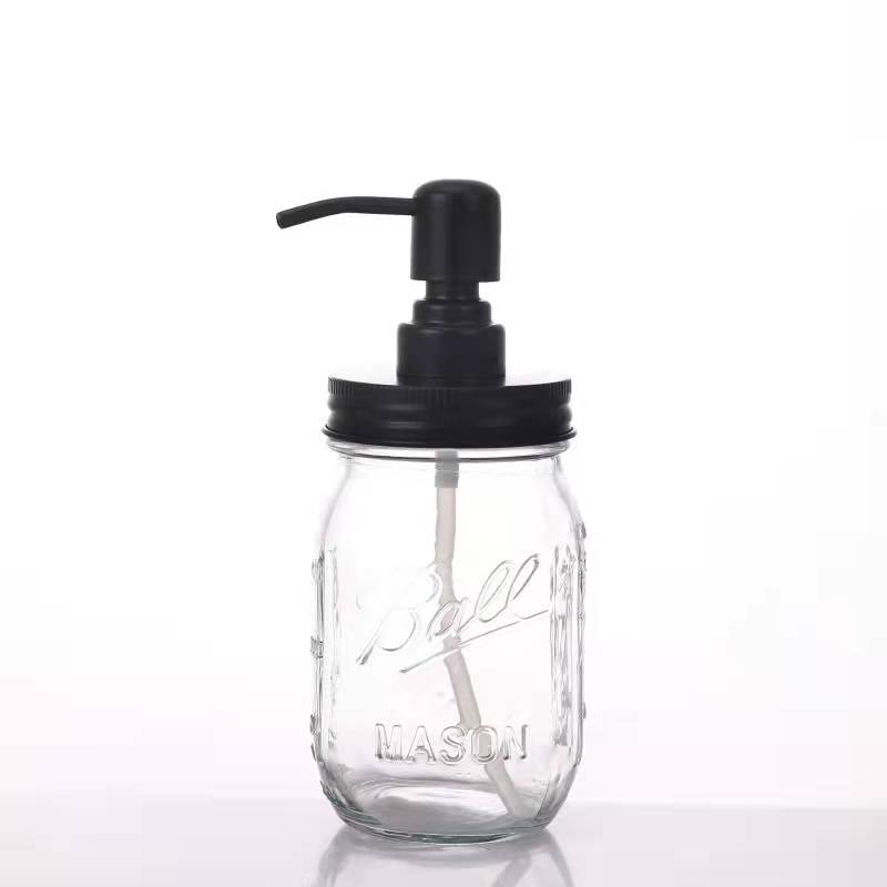 500ml glass lotion bottle