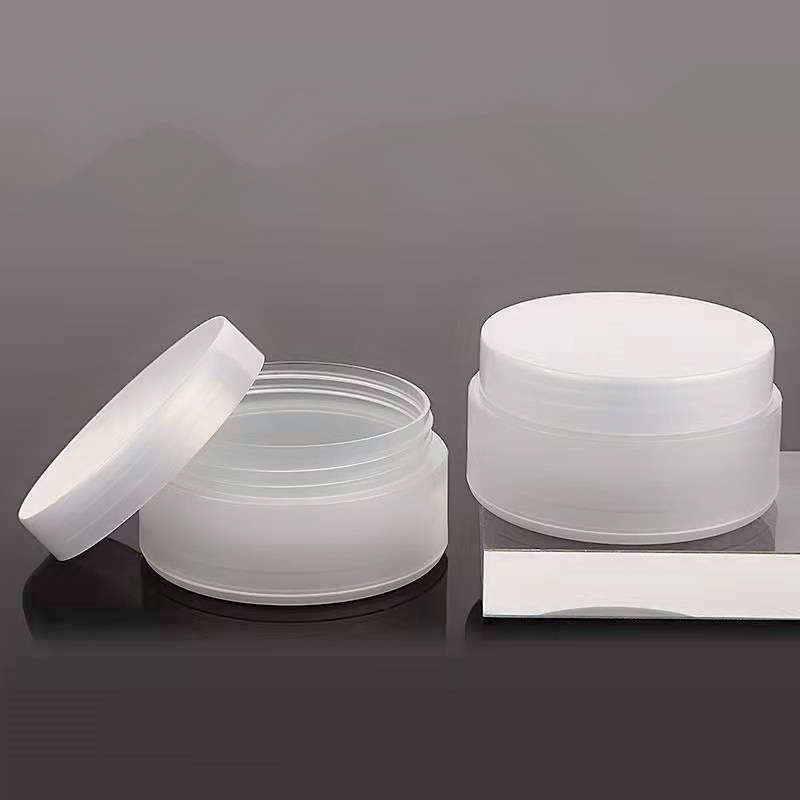 100g 50ml frosted cream PET jar