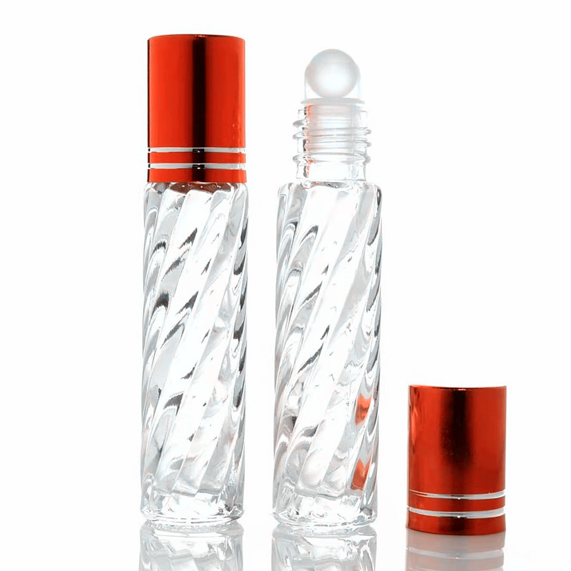 5ml 10ml fragrance glass bottle with roll ball