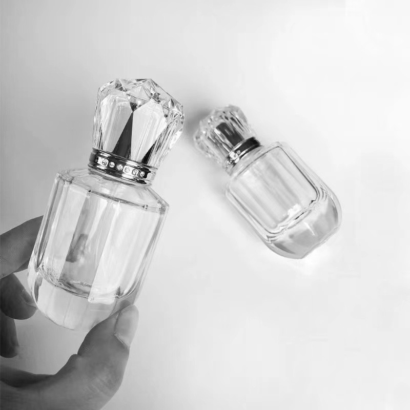 50ml fancy glass perfume bottle