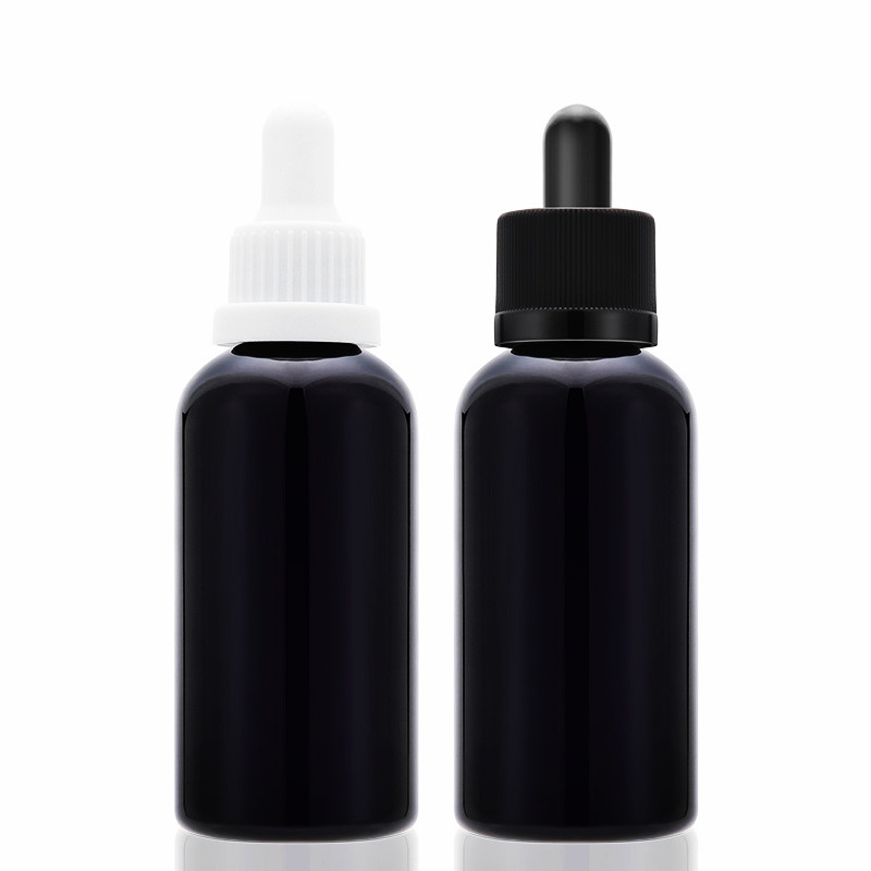 10ml 30ml black glass porcelain essential oil bottle