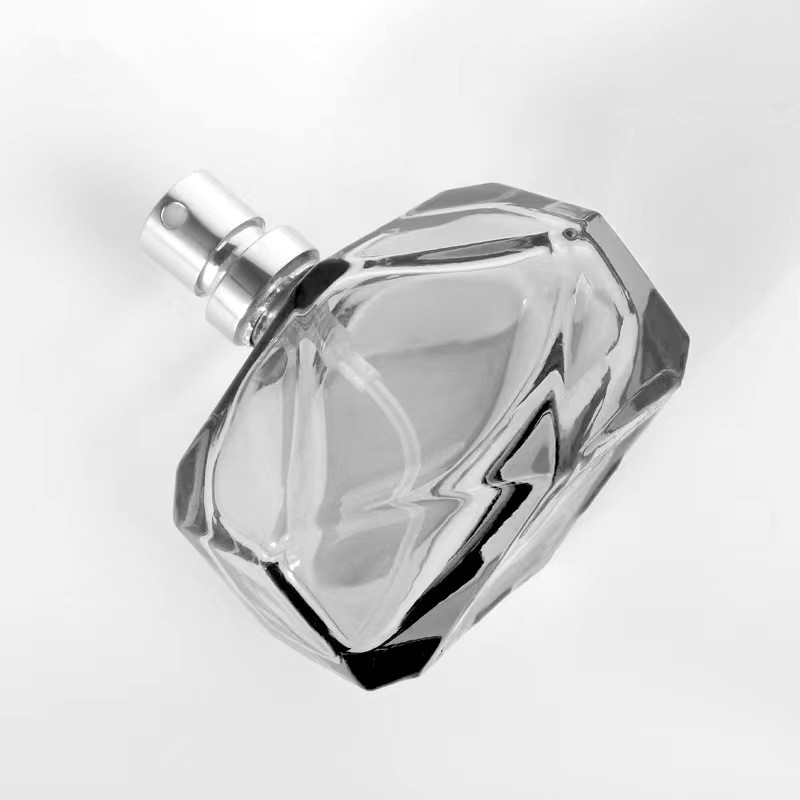 30ml 50ml 80ml 100ml crimping perfume glass bottle