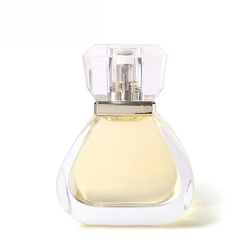 50ml ladder type shaped perfume glass bottle 