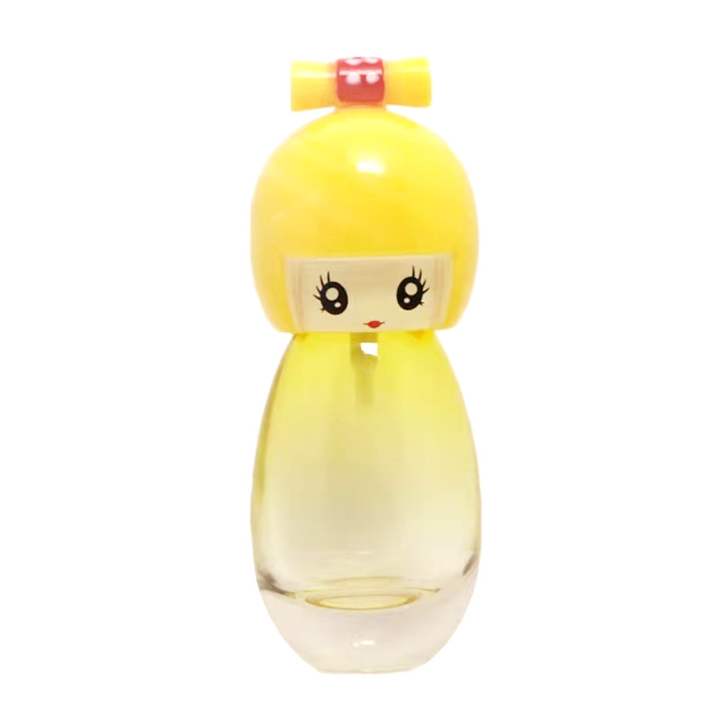 20ml doll shaped scent glass bottle