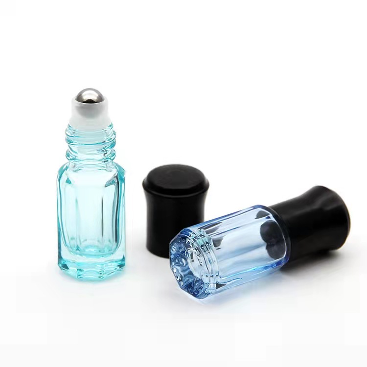 3ml 6ml 8ml jewel roll ball essential oil glass bottle