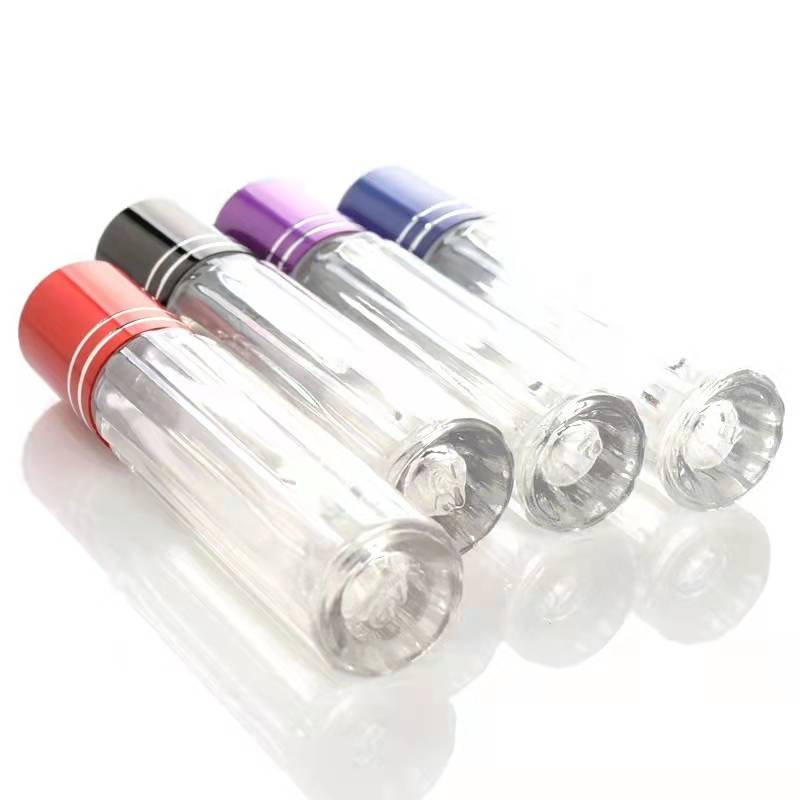 10ml glass fragrance bottle with roll ball