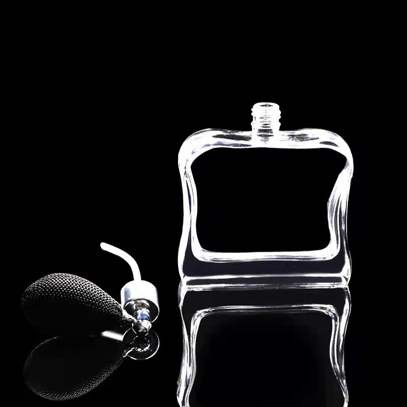 100ml glass perfume bottle with airbag sprayer