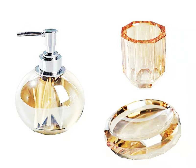 80ml hand washing crystal bottle 