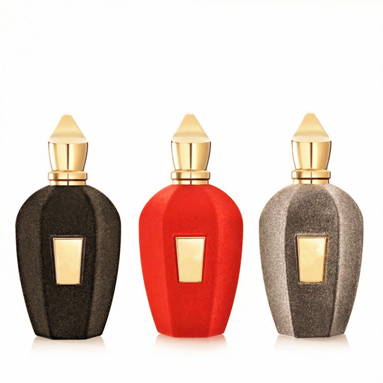 90ml velvet glass perfume bottle