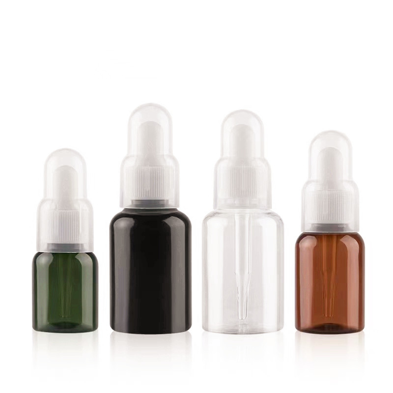 10ml 15ml 20ml dropper essence oil pet bottle