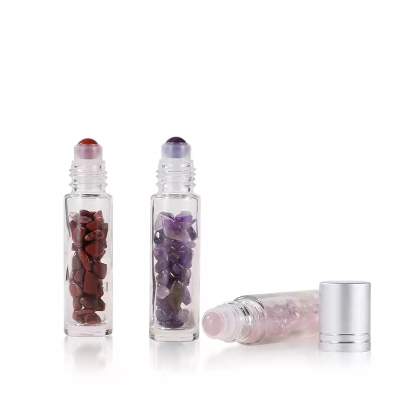 10ml 15ml jewel roll ball perfume glass bottle