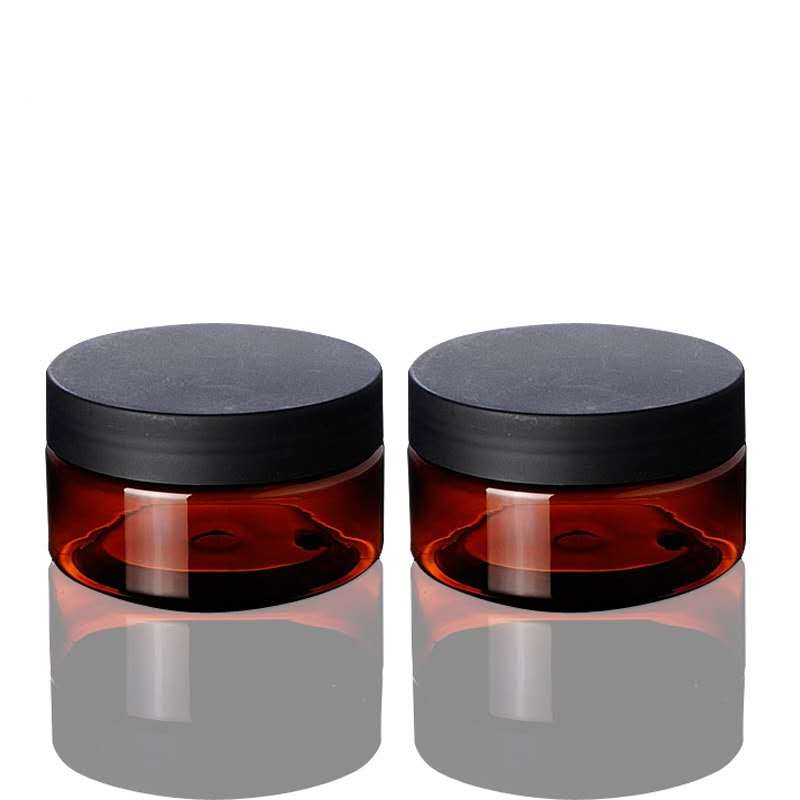 30g 50g 120g Amber pet cream jar