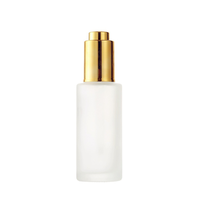 50ml 100ml frosted essence oil glass bottle