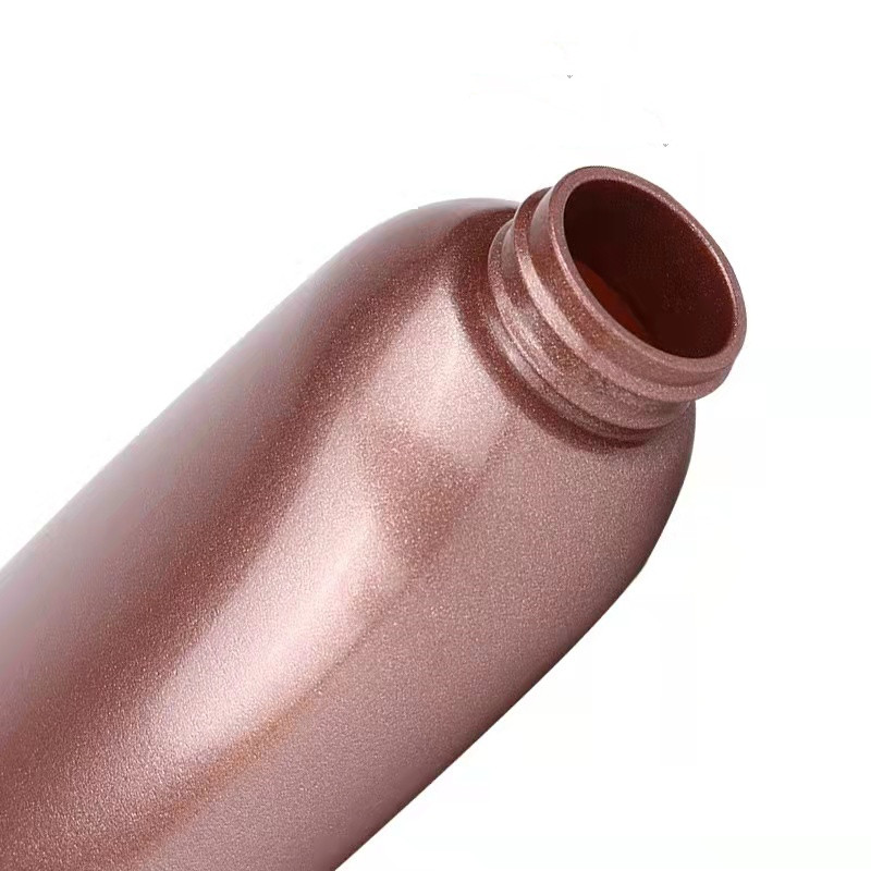 800ml 500ml electroplating gold shampoo pet bottles