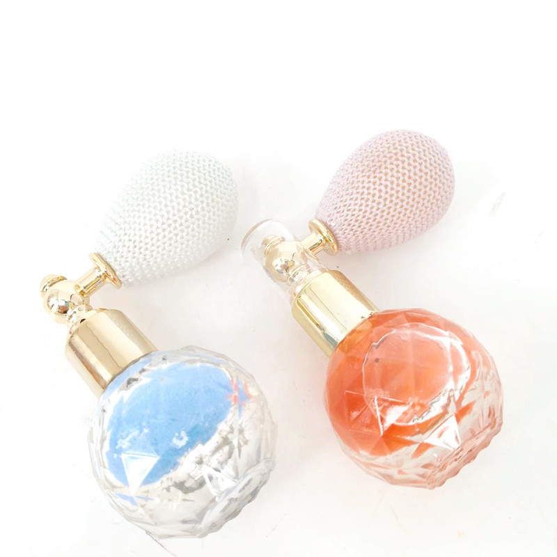 12ml ball shaped glass perfume bottle with airbag sprayer