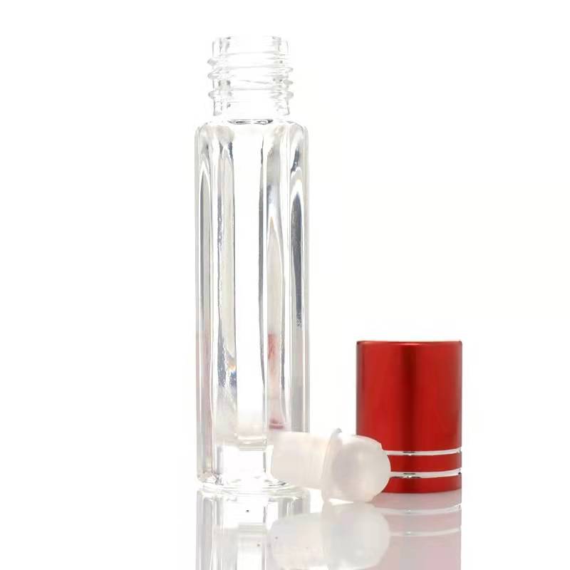 10ml glass fragrance bottle with roll ball