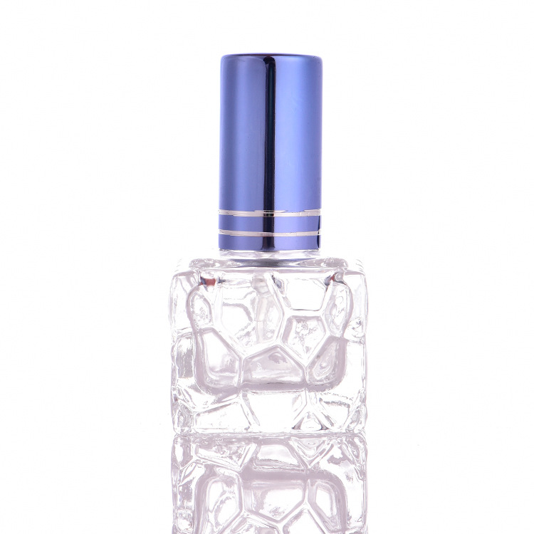 5ml 10ml square shaped glass perfume bottle